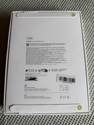 Apple Ipad air 11” M3 128gb nuevo