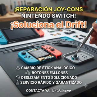 ¡REPARACIÓN JOY-CONS! Soluciona Drift, Botones