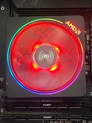 AMD Ryzen 7 1800X + Disipador Wraith Prism