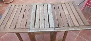 Mesa plegable de madera IKEA