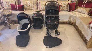 Carrito de bebé 3 en 1 completo + accesorios+bolsa