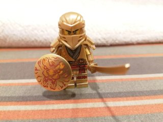 Cole Dorado (2) Ninjago Lego Compatible
