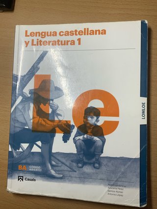 Lengua castellana y literatura 1, Le Bachillerato