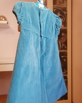 Vestido azul niña talla 4
