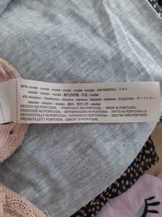 Camiseta tirantes encaje Massimo Dutti Talla S