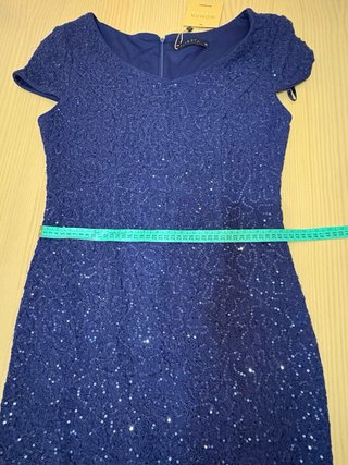 Vestido de fiesta azul talla XL sin estrenar
