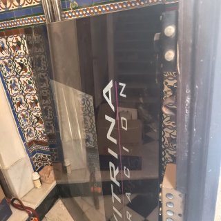 Placa de cristal decorativa