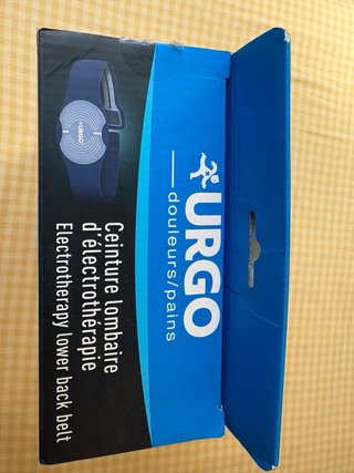 Cinturón Lumbar Electroterapia URGO( de farmacia).
