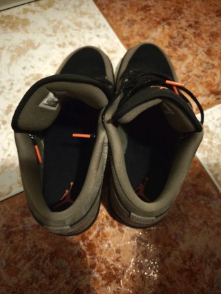 Botines Nike Air Jordan Negro/Gris