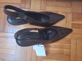 Zapatos destalonados Zara T38