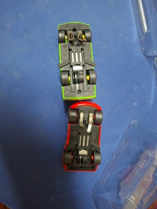 Pareja Coches Slot Cars Disney