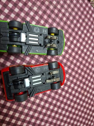 Pareja Coches Slot Cars Disney