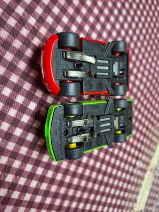 Pareja Coches Slot Cars Disney