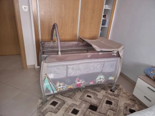 Cuna de viaje Asalvo + accesorios