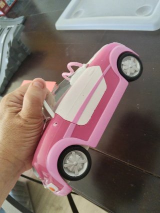 Coche rosa Barbie