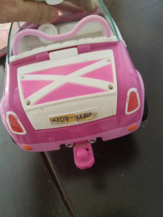 Coche rosa Barbie