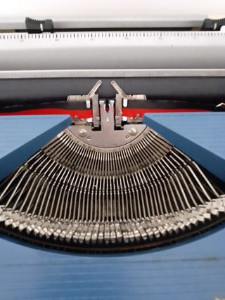 Máquina de escribir Mitoral 3000 azul
