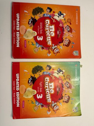 Libro ingles be curious 3 tercero primaria