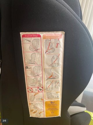 Silla Bebé Grupo 1-2-3 Isofix Penguin