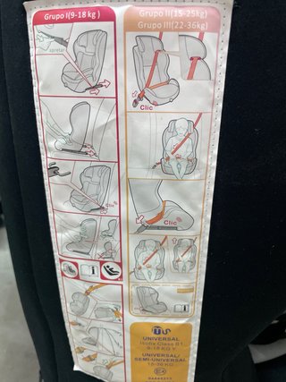 Silla Bebé Grupo 1-2-3 Isofix Penguin