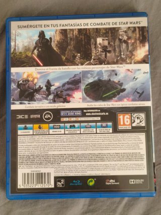 Star Wars Battlefront PS4 - Como nuevo / Completo