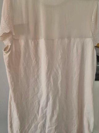 Camiseta H&M Beige Talla XL