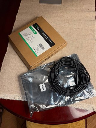 Cable USB-C 15m Alta Velocidad 10Gbps Profesional
