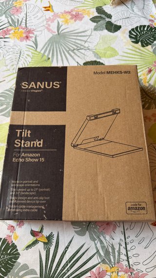 SANUS Soporte Inclinable Echo Show 15 Negro NUEVO!