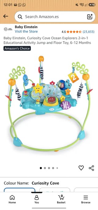 Saltador Baby Einstein
