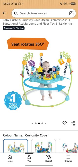 Saltador Baby Einstein