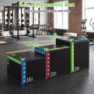 Cajón Salto Foam CrossFit 3 en 1
