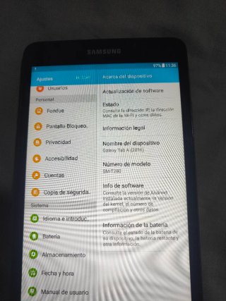 Samsung Galaxy Tab A6 Negra