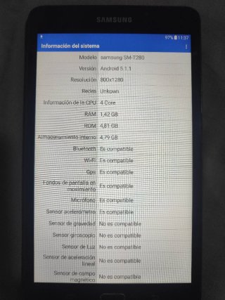 Samsung Galaxy Tab A6 Negra