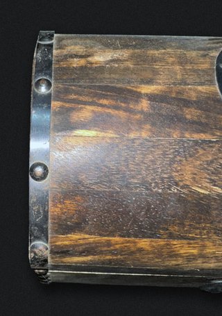 Caja de Madera Decorada con Pentagrama