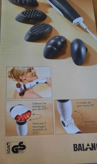Aparato Masaje Infrarrojos Balance