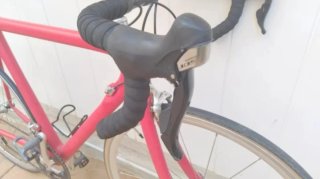 Bicicleta de carretera C4 Roja