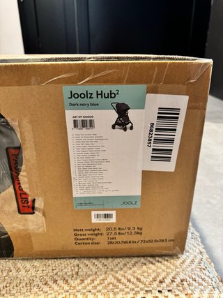 Silla de paseo Joolz Hub 2 precintada, a estrenar