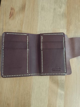 Cartera Billetera Tarjetero Cuero Genuino
