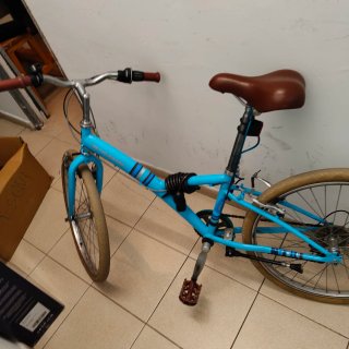 Bicicleta B'Twin Poply 300 24 Azul
