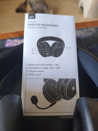 Auriculares Nova Gaming GH215 Atlas RGB