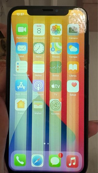 iPhone X 64GB Pantalla dañada Face ID no funciona