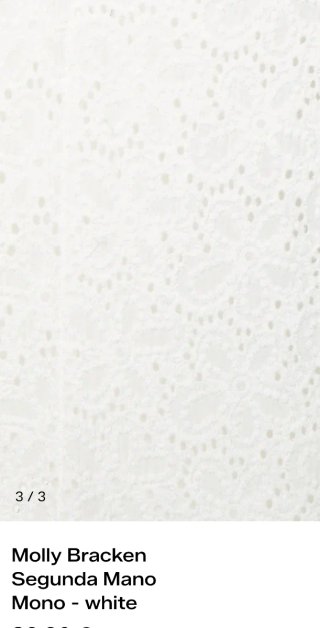 Mono Molly Bracken blanco