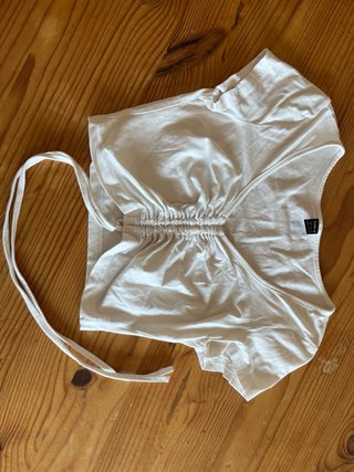 Top de rayas azul y blanco talla S