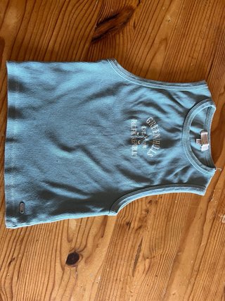 Top de rayas azul y blanco talla S
