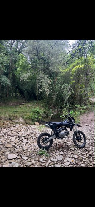 Pitbike 125cc XL Negra y Verde
