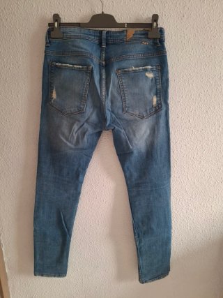 Pantalón vaquero Bershka Skinny Fit M