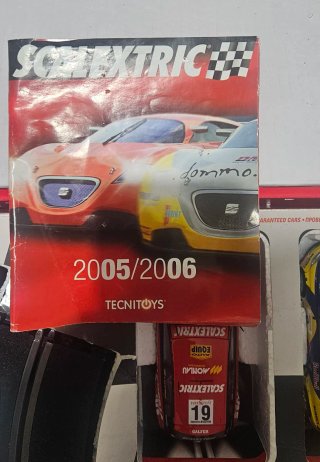 Scalextric C3 Desafío León Usado dos veces.
