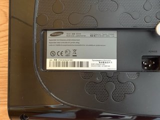 Monitor Samsung SyncMaster 2033HD Negro