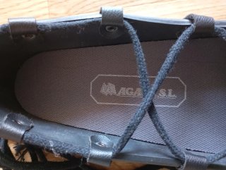 Abarcas Magasa Talla 44 Negras