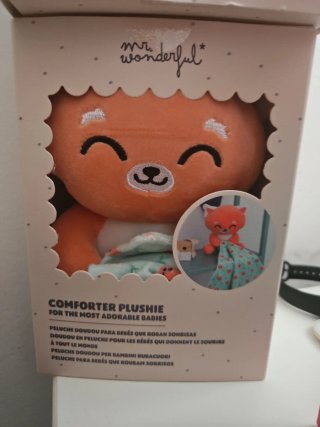 Peluche Comforter Mr. Wonderful Zorro